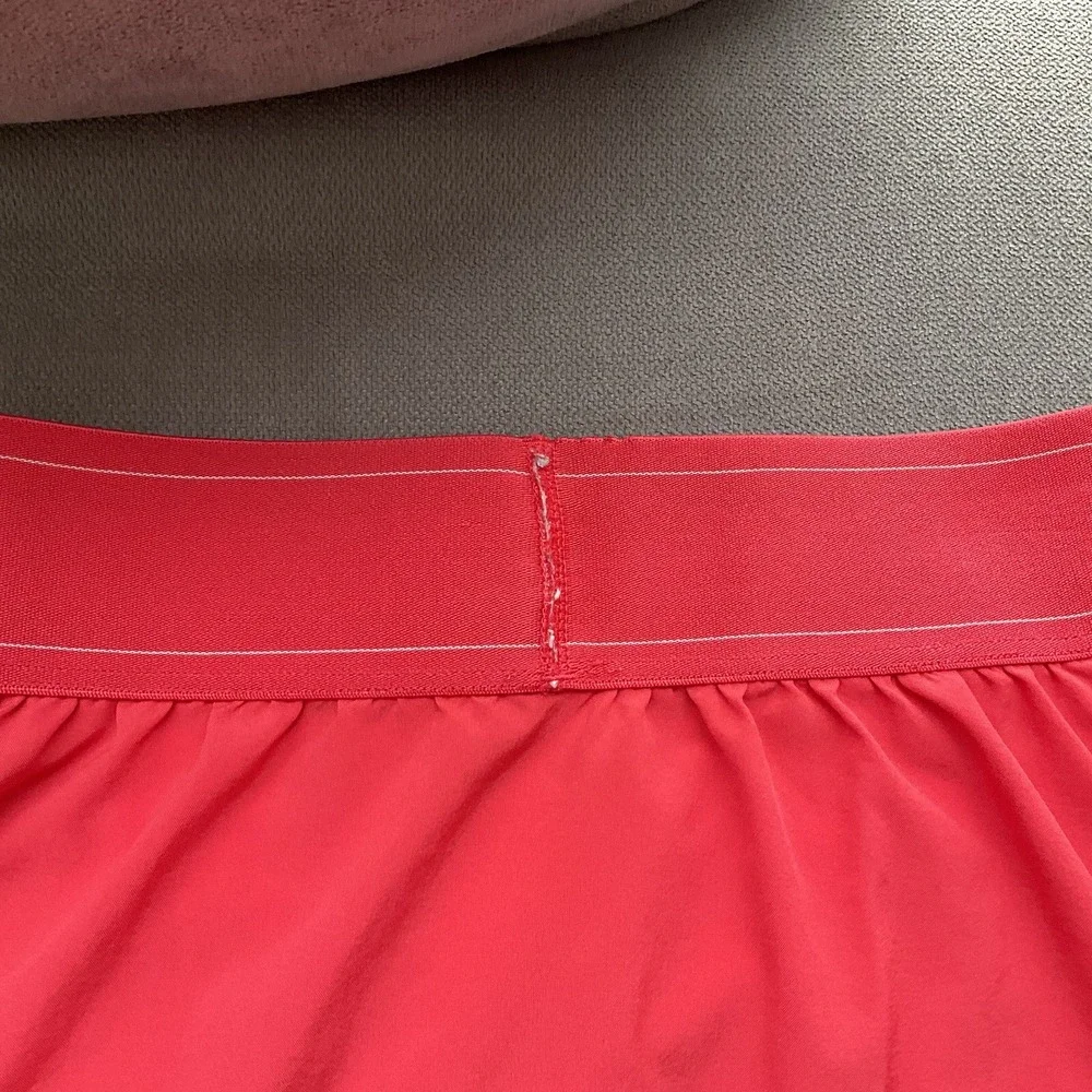 Alo Yoga Match Point Tennis Skirt Candy Red XXS